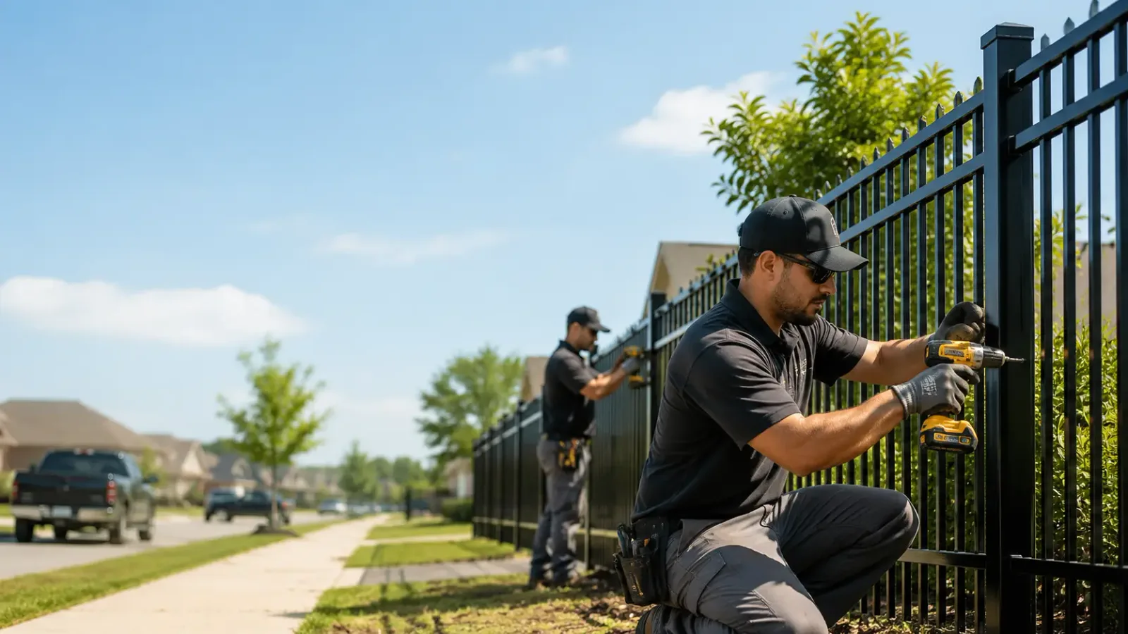Metal Fence Installation in Plevna, KS